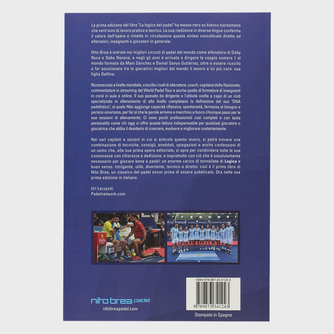 LIBRO LA LOGICA DEL PADEL NB (IT)