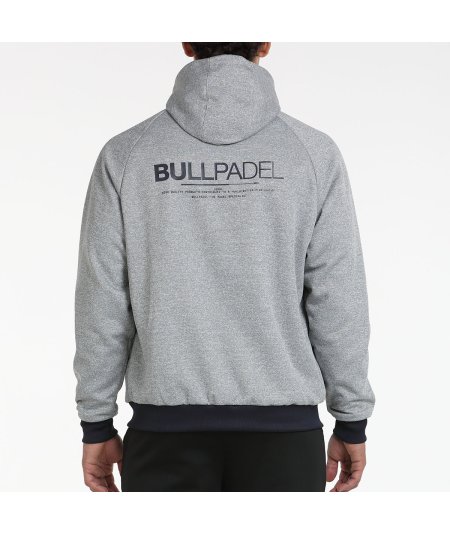 tienda de padel Madrid, tienda de padel online, tienda de padel españa, tienda de padel en linea, SUDADERA BULLPADEL BARALLA GRI