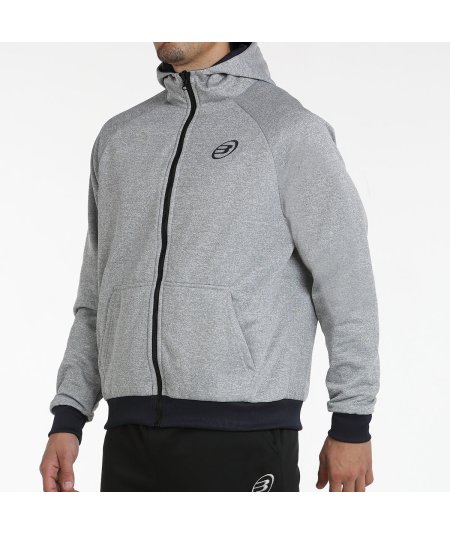 tienda de padel Madrid, tienda de padel online, tienda de padel españa, tienda de padel en linea, SUDADERA BULLPADEL BARALLA GRI