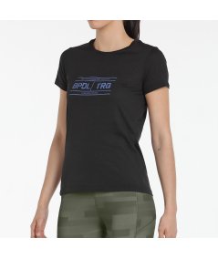 tienda de padel Madrid, tienda de padel online, tienda de padel españa, tienda de padel en linea, CAMISETA BULLPADEL TARF NEGRO