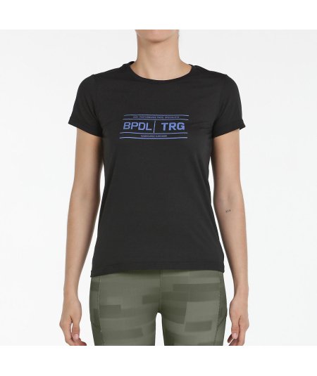 tienda de padel Madrid, tienda de padel online, tienda de padel españa, tienda de padel en linea, CAMISETA BULLPADEL TARF NEGRO