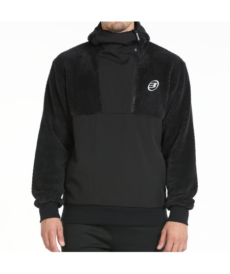 tienda de padel Madrid, tienda de padel online, tienda de padel españa, tienda de padel en linea, SUDADERA BULLPADEL BOBORA NEGR