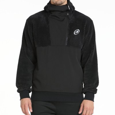 SUDADERA BULLPADEL BOBORA NEGRO
