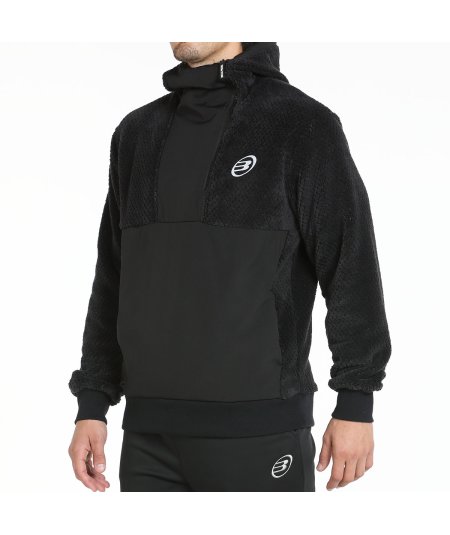 tienda de padel Madrid, tienda de padel online, tienda de padel españa, tienda de padel en linea, SUDADERA BULLPADEL BOBORA NEGR