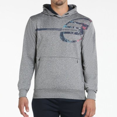 tienda de padel Madrid, tienda de padel online, tienda de padel españa, tienda de padel en linea, SUDADERA BULLPADEL BAIONA GRIS