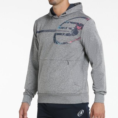 tienda de padel Madrid, tienda de padel online, tienda de padel españa, tienda de padel en linea, SUDADERA BULLPADEL BAIONA GRIS