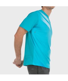 tienda de padel Madrid, tienda de padel online, tienda de padel españa, tienda de padel en linea, CAMISETA BULLPADEL MARON TURQU