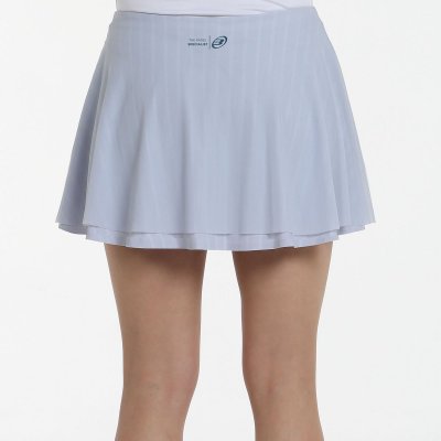 tienda de padel Madrid, tienda de padel online, tienda de padel españa, tienda de padel en linea, FALDA BULLPADEL OKAB GRIS AZUL