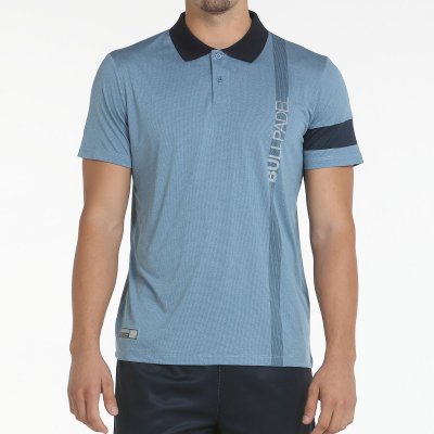 BULLPADEL CHASO BLUE VIGORE SHADE POLO T-SHIRT