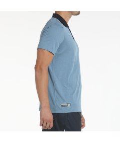 tienda de padel Madrid, tienda de padel online, tienda de padel españa, tienda de padel en linea, POLO BULLPADEL CHASO AZUL SOMB