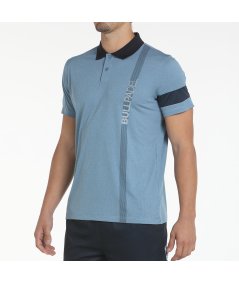 tienda de padel Madrid, tienda de padel online, tienda de padel españa, tienda de padel en linea, POLO BULLPADEL CHASO AZUL SOMB