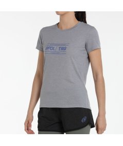tienda de padel Madrid, tienda de padel online, tienda de padel españa, tienda de padel en linea, CAMISETA BULLPADEL TARF GRIS M