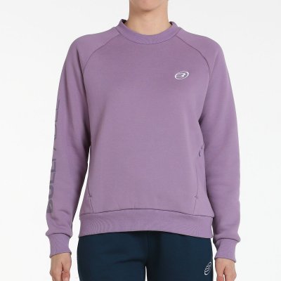 SUDADERA BULLPADEL NATAS MALVA