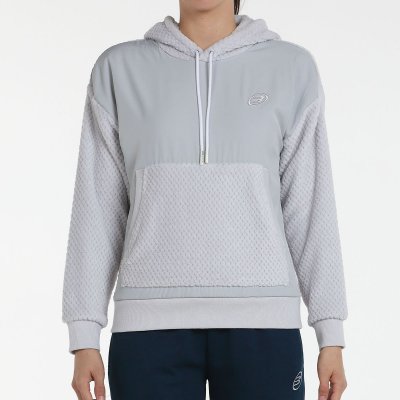 SUDADERA BULLPADEL NEDA GRIS PERLA