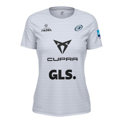 T-SHIRT BULLPADEL OIMBRA BG GRIGIO BLU TEJ.BICOLOR