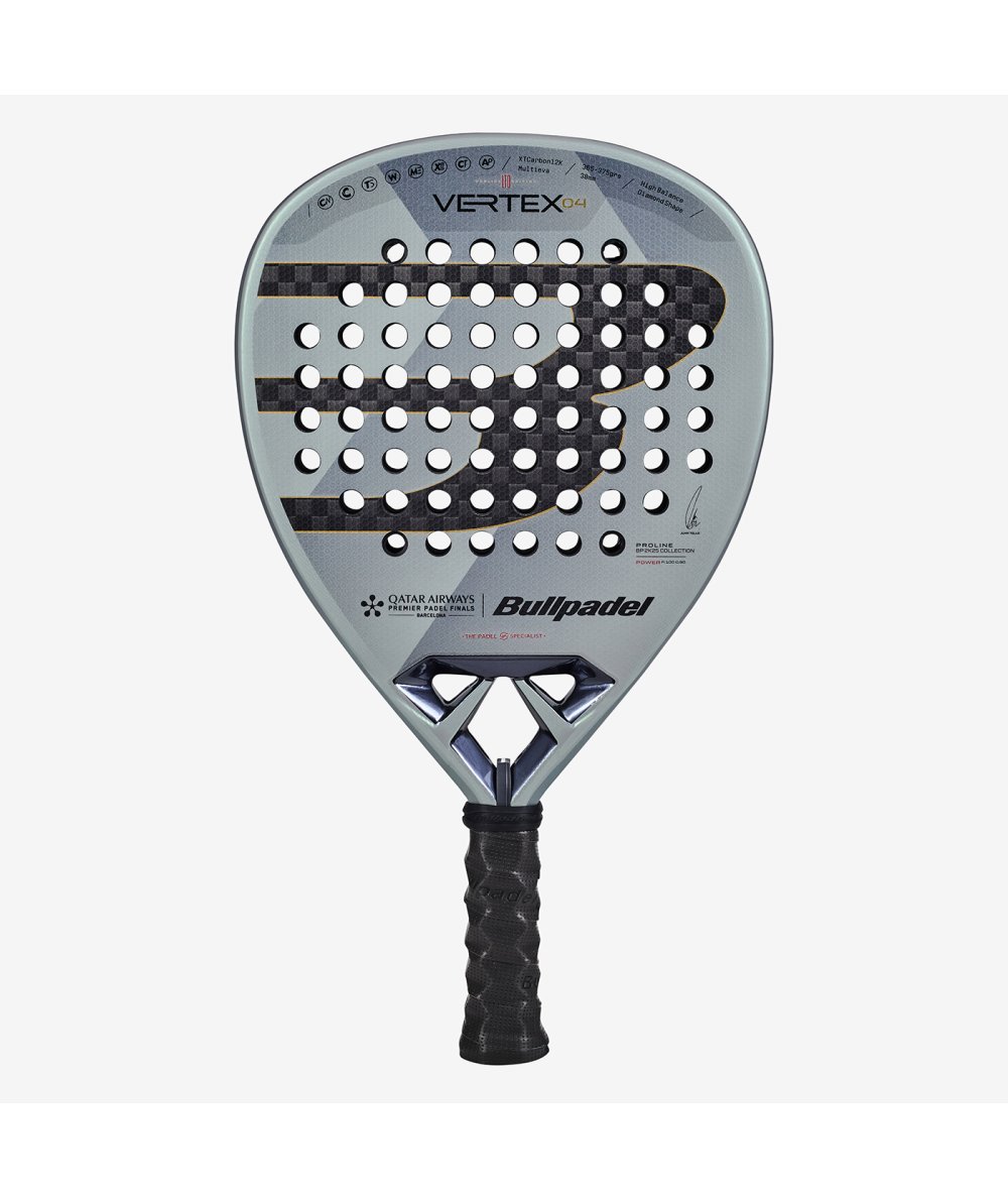 tienda de padel Madrid, tienda de padel online, tienda de padel españa, tienda de padel en linea, PALA BULLPADEL VERTEX 04 TF 24