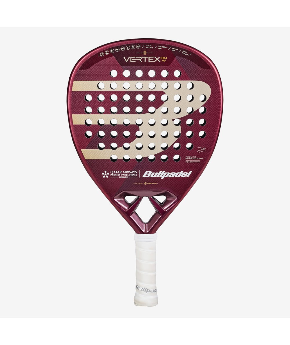 tienda de padel Madrid, tienda de padel online, tienda de padel españa, tienda de padel en linea, PALA BULLPADEL VERTEX 04 W TF 