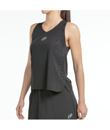tienda de padel Madrid, tienda de padel online, tienda de padel españa, tienda de padel en linea, CAMISETA BULLPADEL LLEVA NEGRO