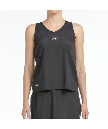 tienda de padel Madrid, tienda de padel online, tienda de padel españa, tienda de padel en linea, CAMISETA BULLPADEL LLEVA NEGRO