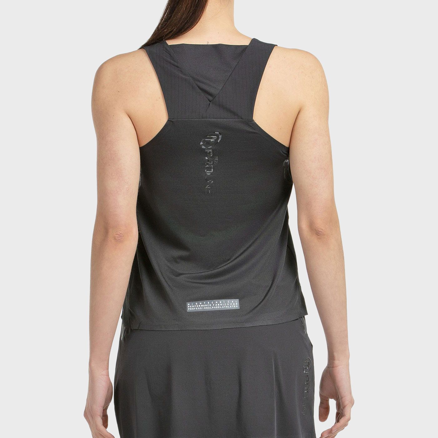 T-SHIRT BULLPADEL LLEVA BLACK