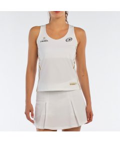 tienda de padel Madrid, tienda de padel online, tienda de padel españa, tienda de padel en linea, CAMISETA BULLPADEL ACORA BLANC