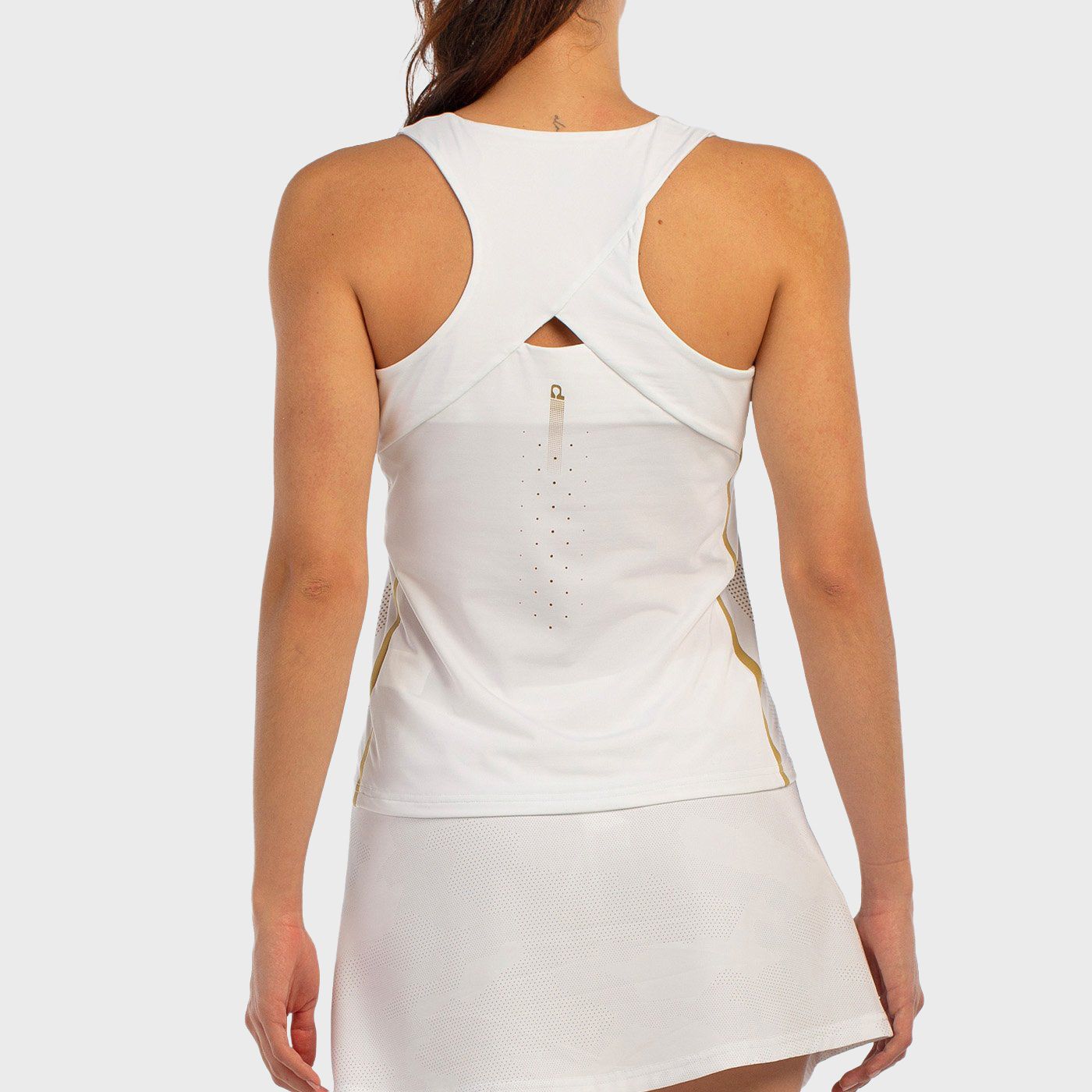 T-SHIRT BULLPADEL ACORA BIANCO