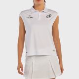 POLO BULLPADEL ACIDO BIANCO