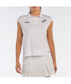 tienda de padel Madrid, tienda de padel online, tienda de padel españa, tienda de padel en linea, POLO BULLPADEL ACIDO BLANCO