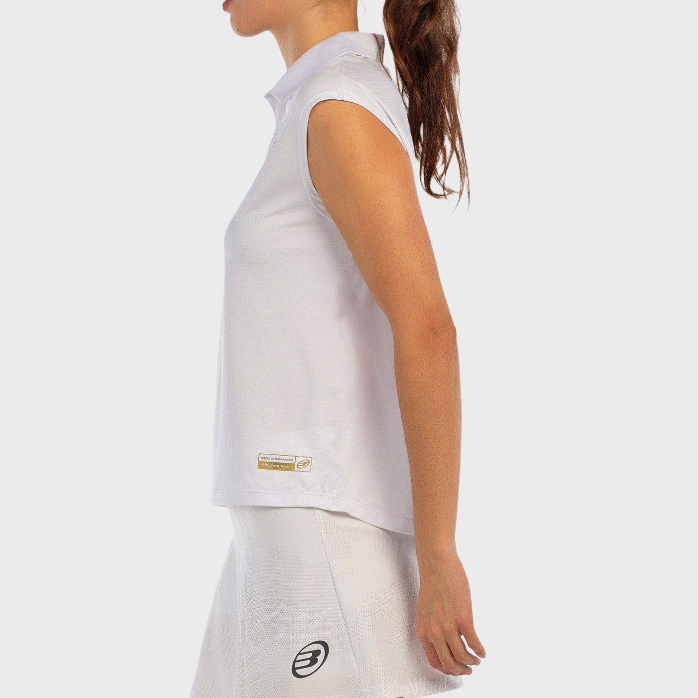 POLO BULLPADEL ACIDO WHITE