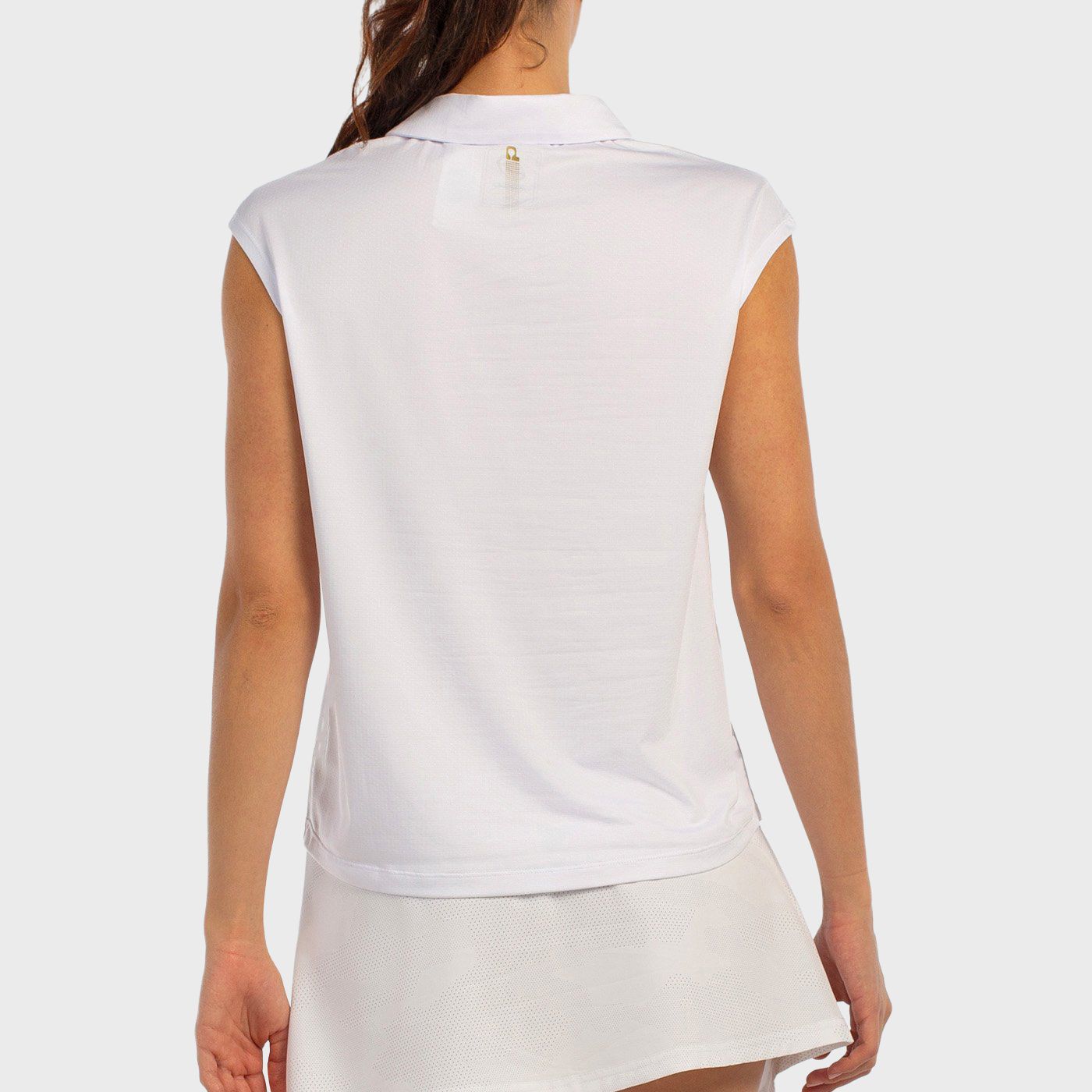 POLO BULLPADEL ACIDO BIANCO