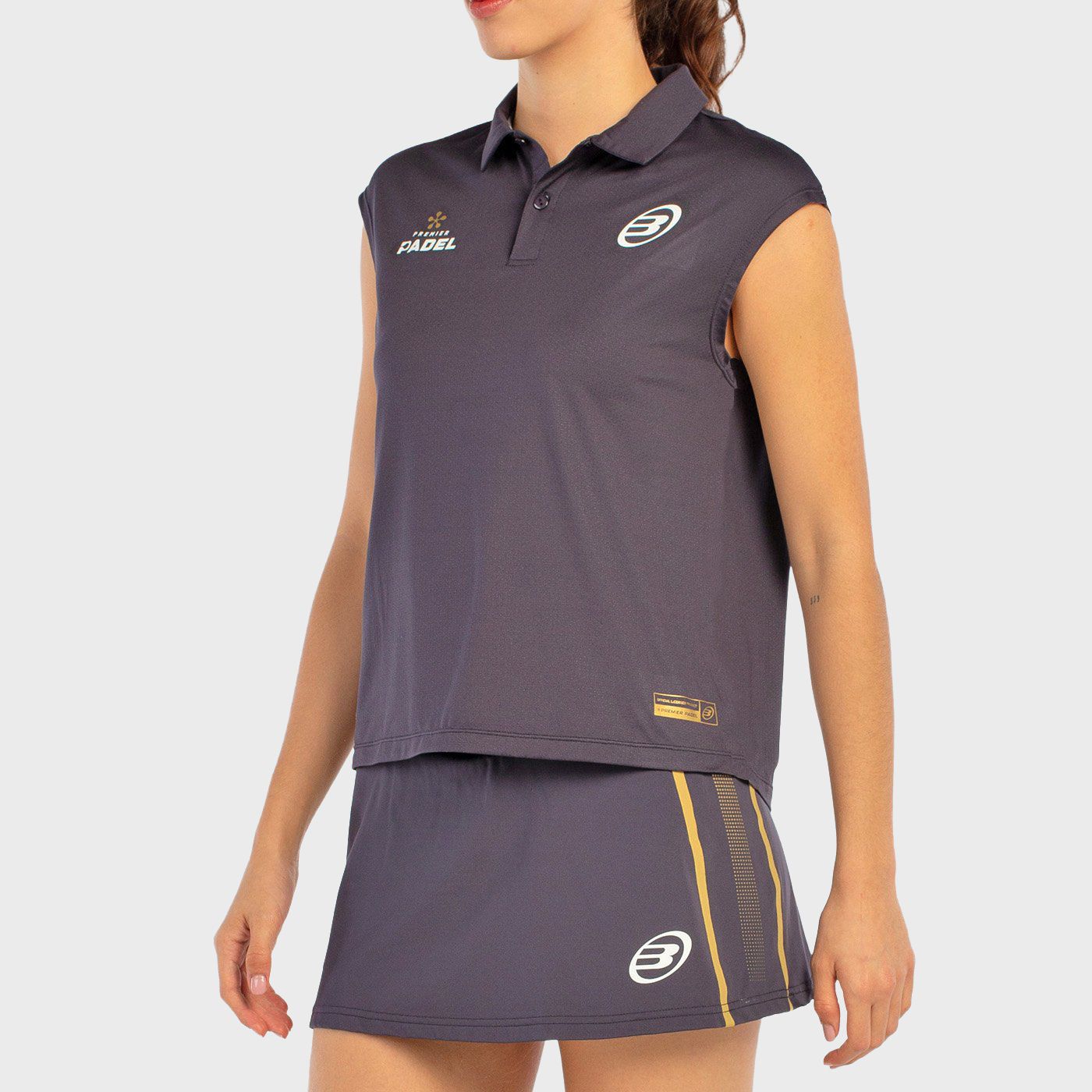 POLO BULLPADEL ACIDO CARBONE