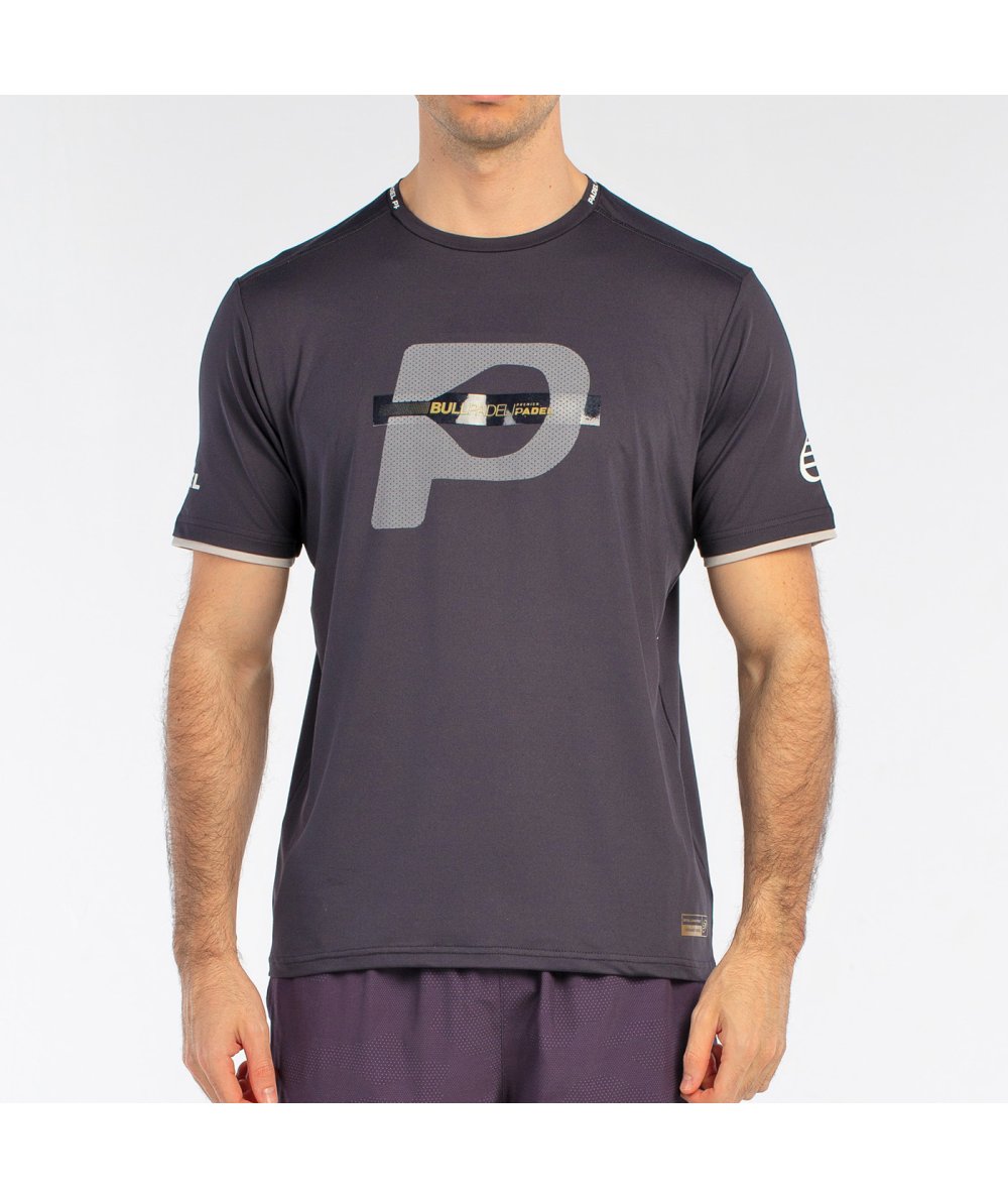 tienda de padel Madrid, tienda de padel online, tienda de padel españa, tienda de padel en linea, CAMISETA BULLPADEL BISES CARBO