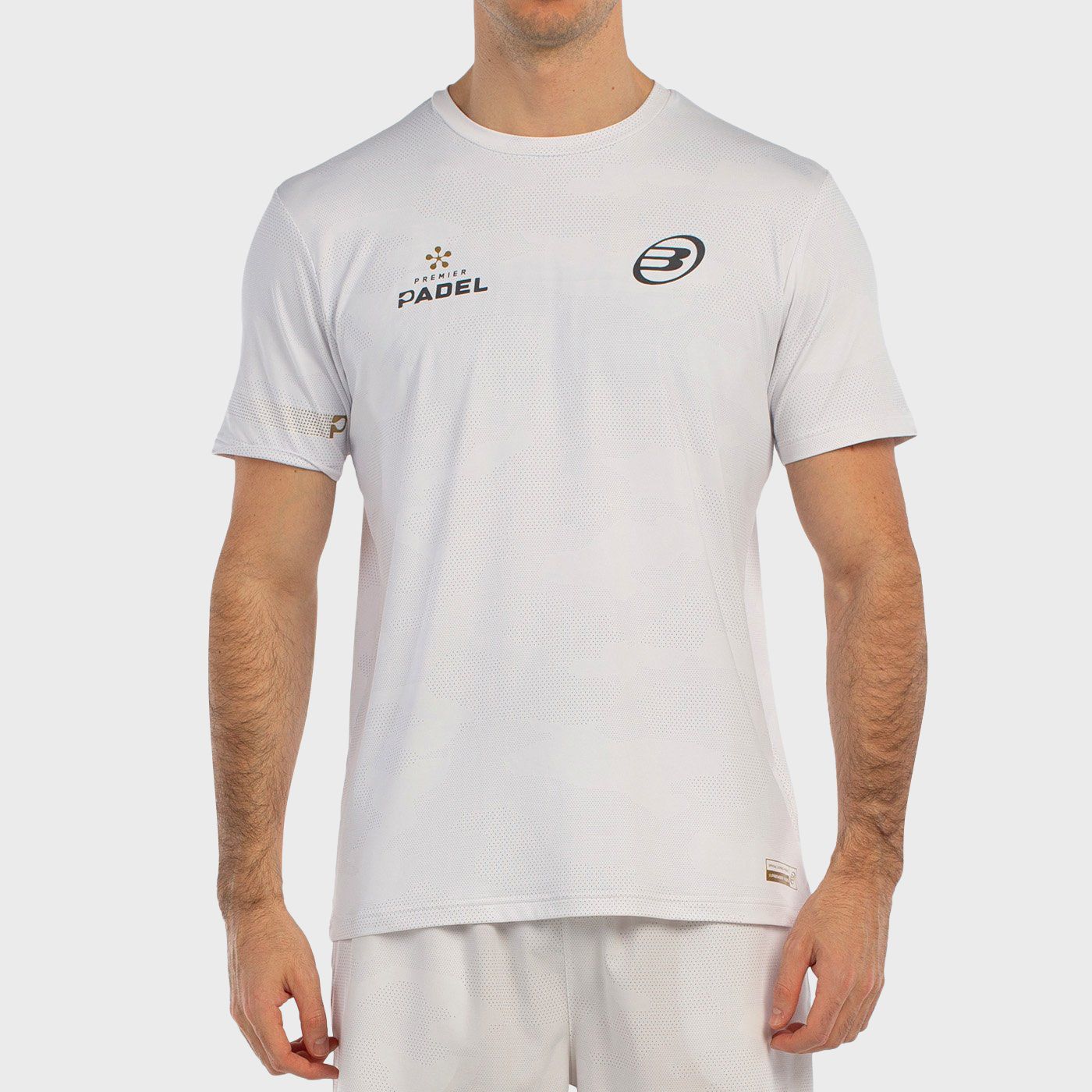 T-SHIRT BULLPADEL BIZME BIANCO