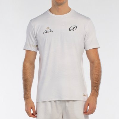 CAMISETA BULLPADEL BIZME BLANCO