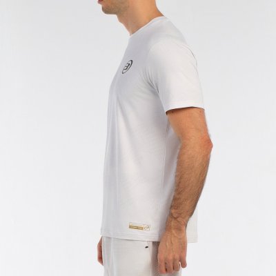 tienda de padel Madrid, tienda de padel online, tienda de padel españa, tienda de padel en linea, CAMISETA BULLPADEL BIZME BLANC