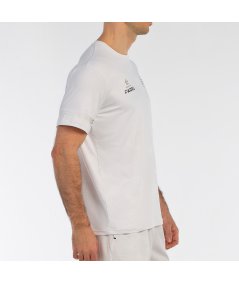 tienda de padel Madrid, tienda de padel online, tienda de padel españa, tienda de padel en linea, CAMISETA BULLPADEL BIZME BLANC