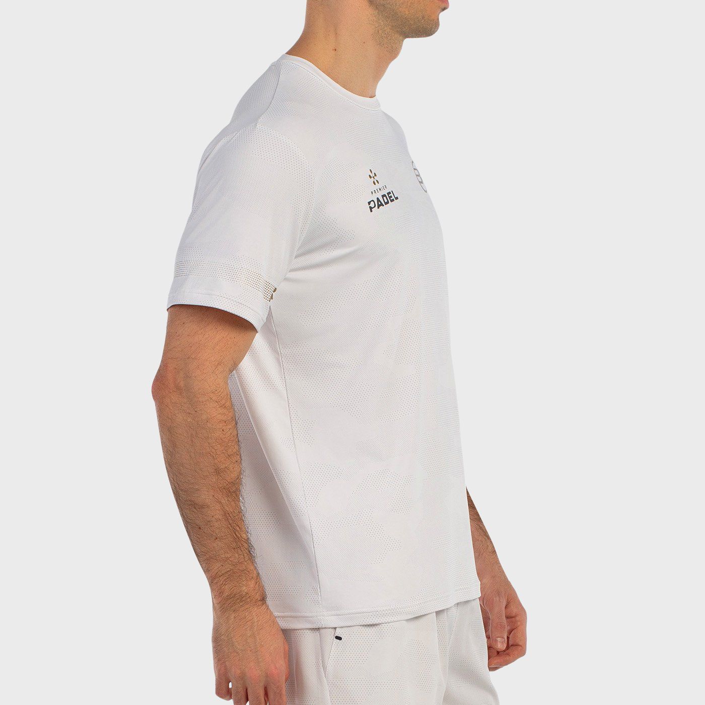 T-SHIRT BULLPADEL BIZME BIANCO