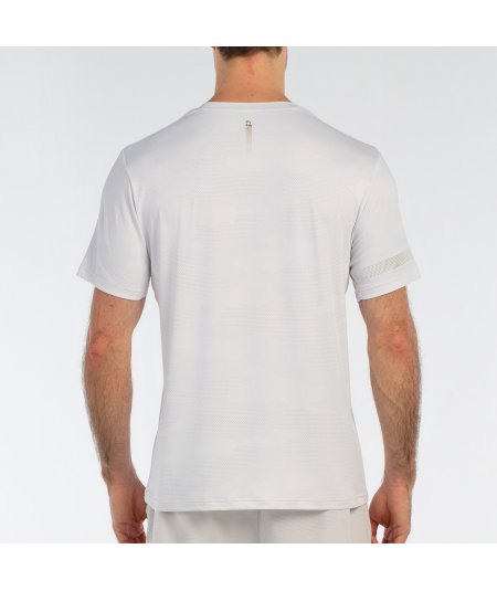 tienda de padel Madrid, tienda de padel online, tienda de padel españa, tienda de padel en linea, CAMISETA BULLPADEL BIZME BLANC