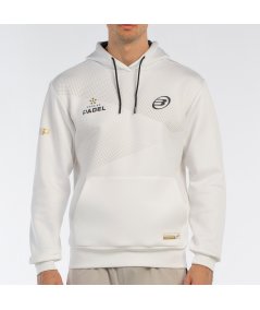 tienda de padel Madrid, tienda de padel online, tienda de padel españa, tienda de padel en linea, SUDADERA BULLPADEL BAQUE BLANC