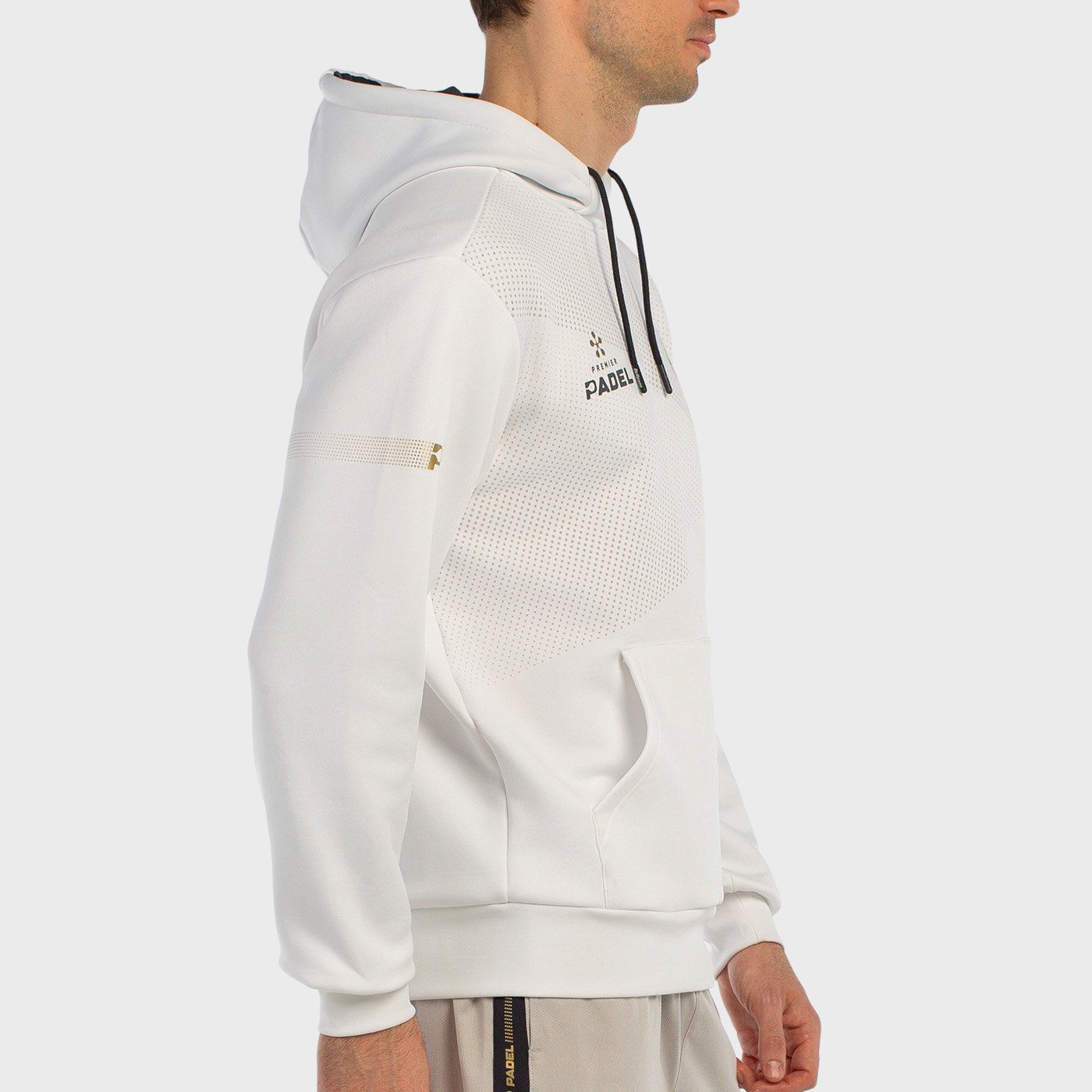 SWEATSHIRT BULLPADEL BAQUE WHITE
