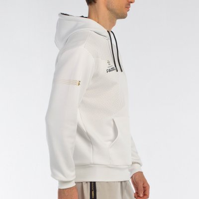 tienda de padel Madrid, tienda de padel online, tienda de padel españa, tienda de padel en linea, SUDADERA BULLPADEL BAQUE BLANC
