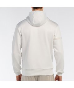 tienda de padel Madrid, tienda de padel online, tienda de padel españa, tienda de padel en linea, SUDADERA BULLPADEL BAQUE BLANC