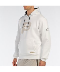 tienda de padel Madrid, tienda de padel online, tienda de padel españa, tienda de padel en linea, SUDADERA BULLPADEL BROTA BLANC