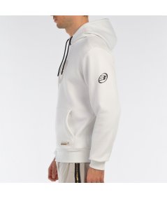 tienda de padel Madrid, tienda de padel online, tienda de padel españa, tienda de padel en linea, SUDADERA BULLPADEL BROTA BLANC