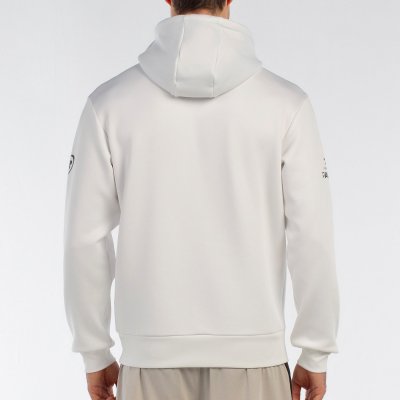 tienda de padel Madrid, tienda de padel online, tienda de padel españa, tienda de padel en linea, SUDADERA BULLPADEL BROTA BLANC