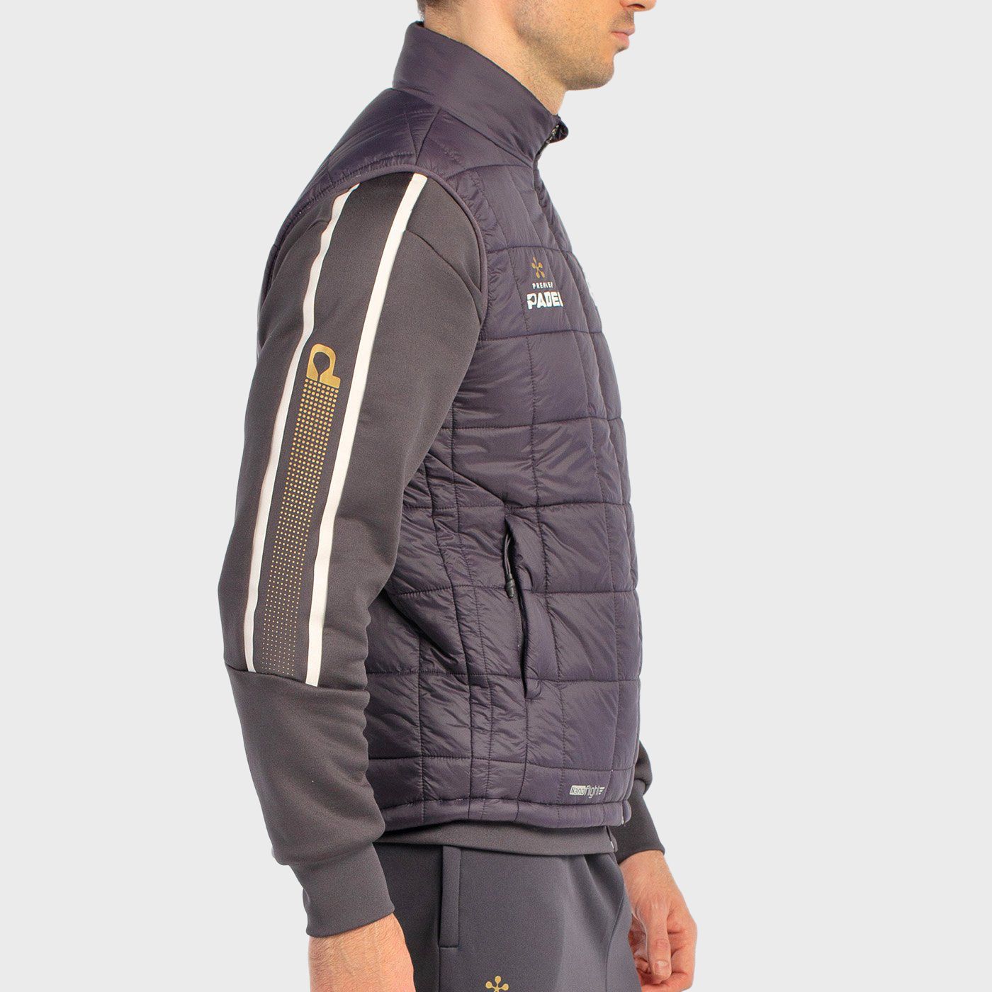 GILET BULLPADEL BELIO CHARBON