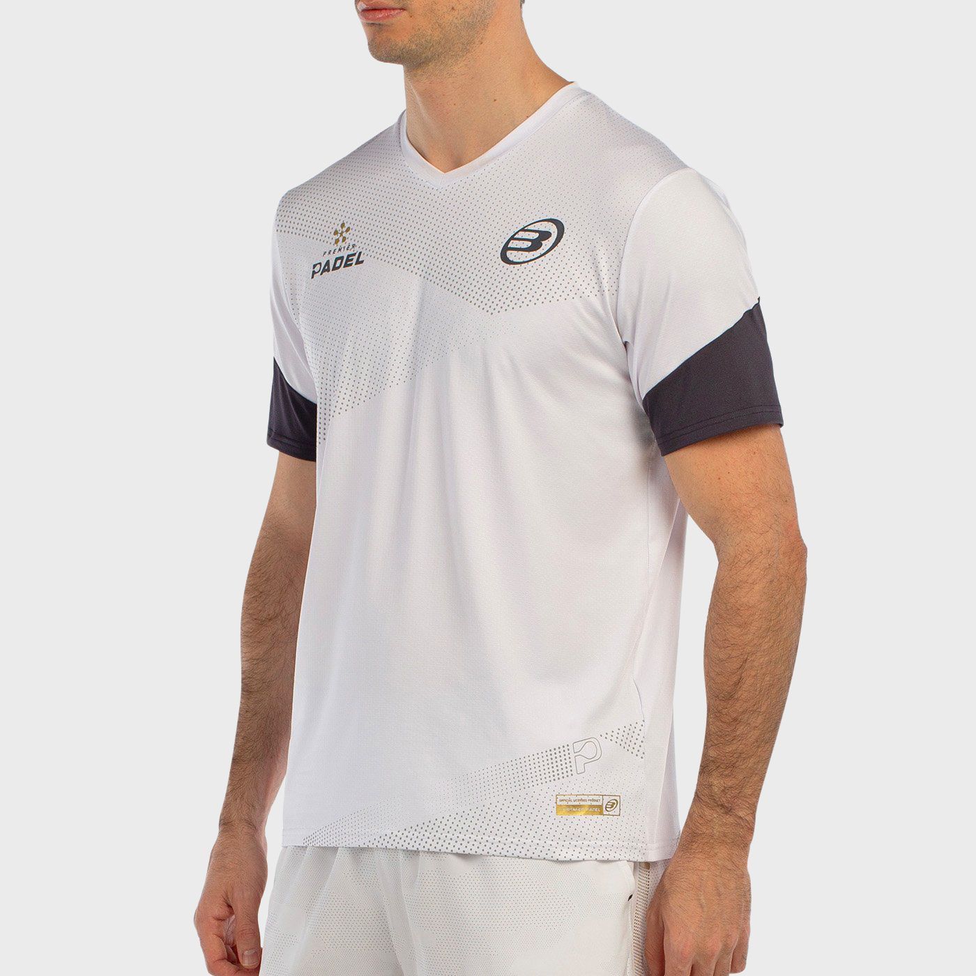 T-SHIRT BULLPADEL BRIAL BLANC