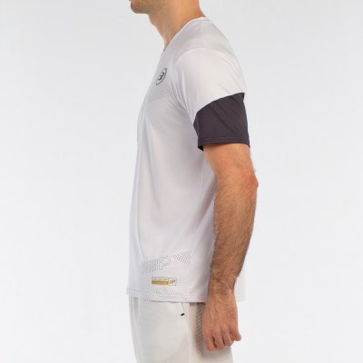 tienda de padel Madrid, tienda de padel online, tienda de padel españa, tienda de padel en linea, CAMISETA BULLPADEL BRIAL BLANC