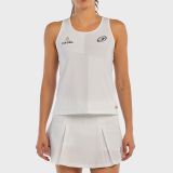 tienda de padel Madrid, tienda de padel online, tienda de padel españa, tienda de padel en linea, CAMISETA BULLPADEL ADRES BLANC
