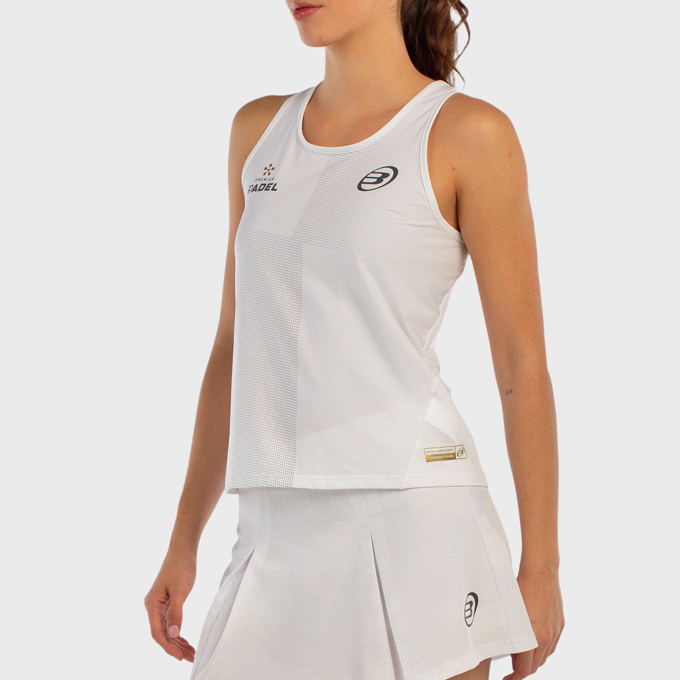 T-SHIRT BULLPADEL ADRES WHITE